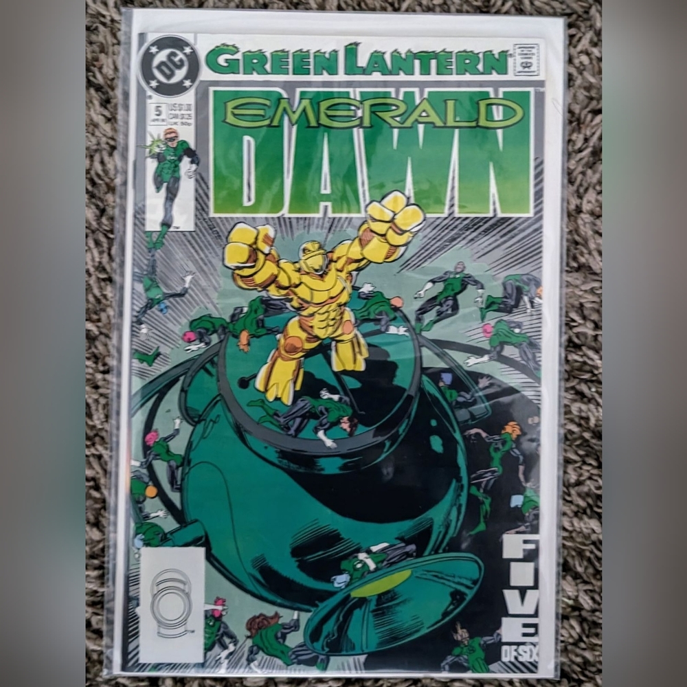GREEN LANTERN EMERALD DAWN II COMPLETE MINI SERIES DC COMICS 1991 UNOPENED PACKD